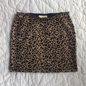 Sans Souci Leopard Print Mini Skirt